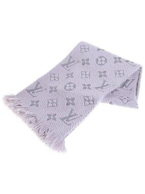 Louis Vuitton Logomania Scarf Monogram Gray